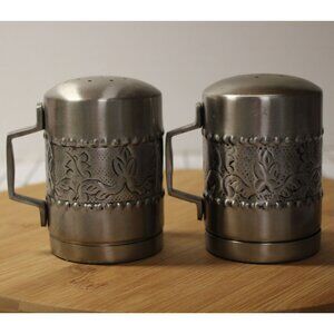 Old Dutch International Victoria Antique Embossed Stovetop Salt & Pepper Shaker